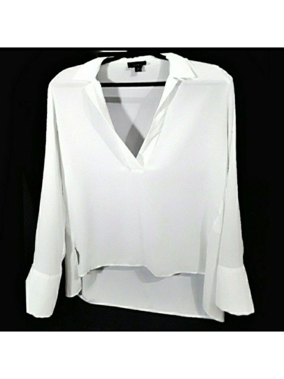 Anthropologie Lumiere white blouse